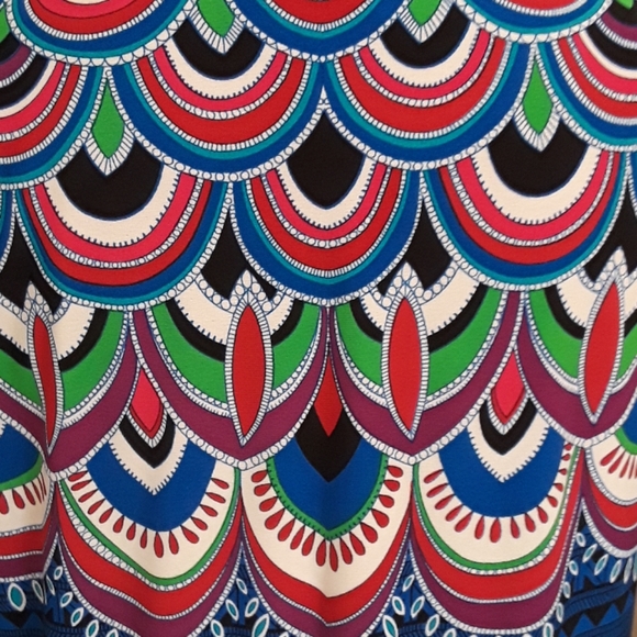 Laundry by Shelli Segal Jersey Print Dress - Picture 7 of 9